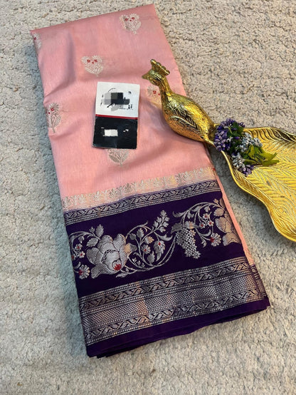 Festival Classic Raw Mango Trendy Saree