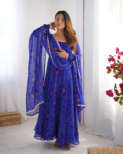 Full long frocks/ gowns chiffon