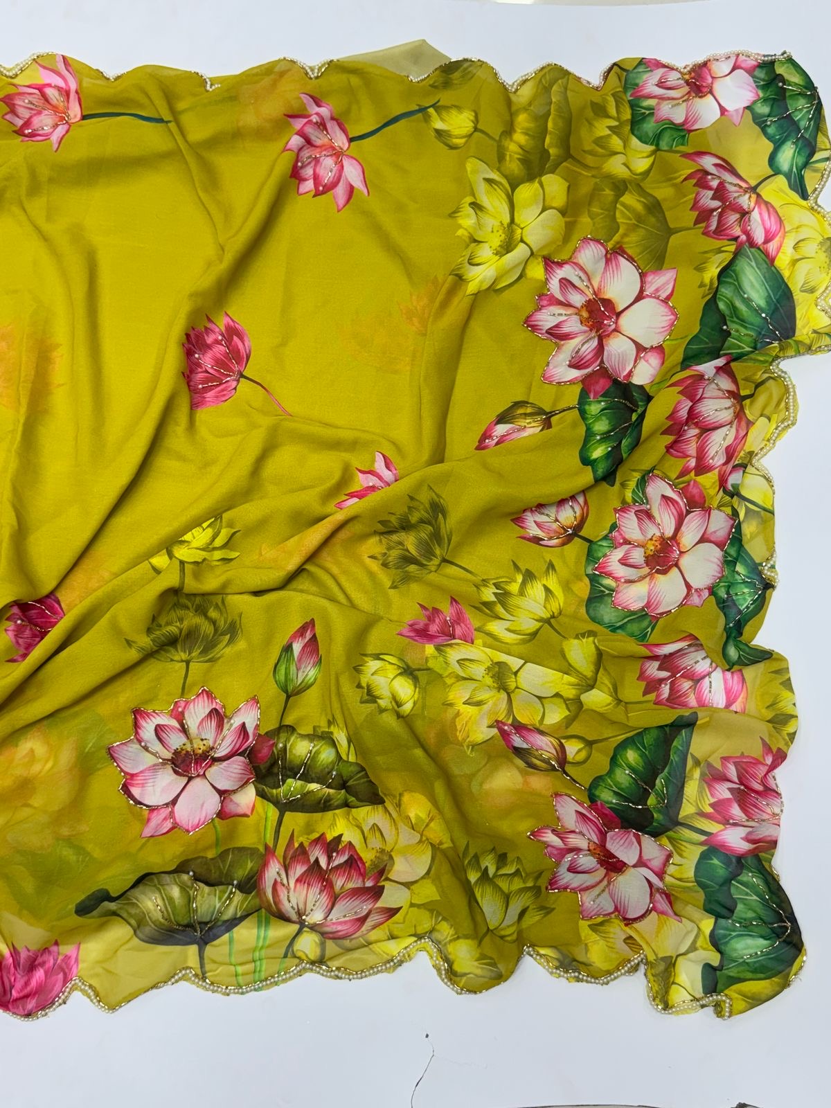 Tulips Georgette Sarees