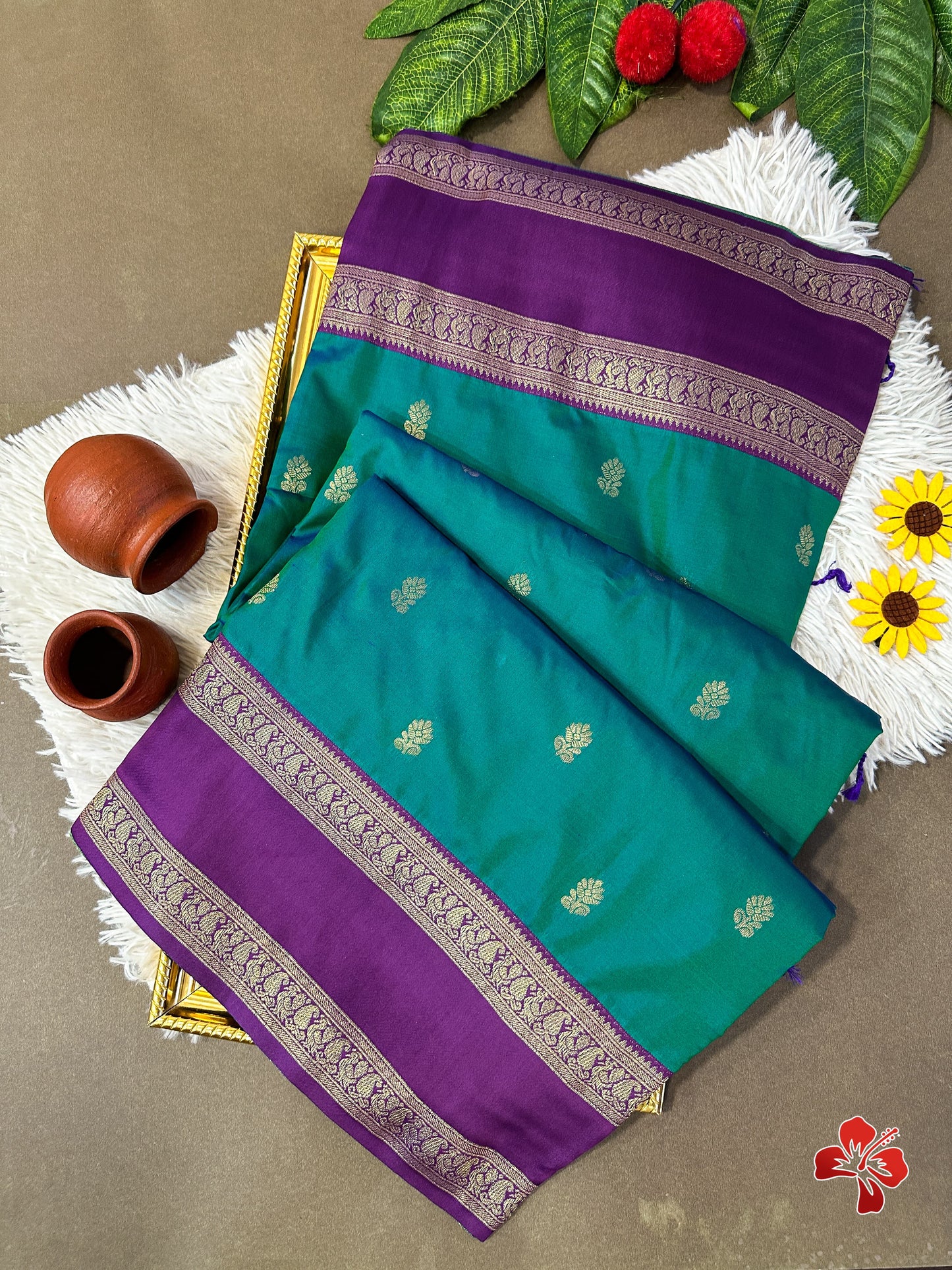 Evergreen Traditional  Classic sarees Semi Kanjivaram