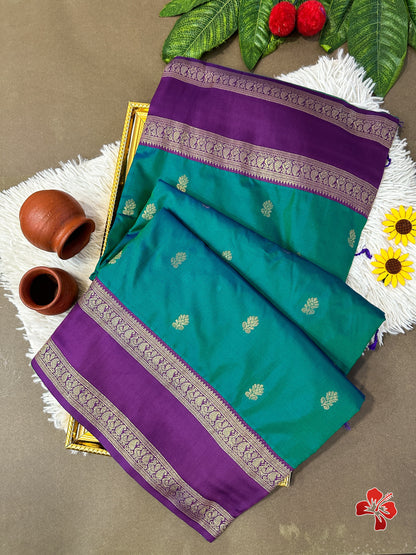 Evergreen Traditional  Classic sarees Semi Kanjivaram