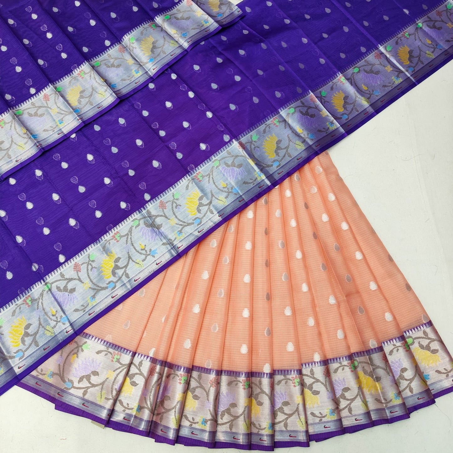 Kota Weaving Half Sarees/ lehenga