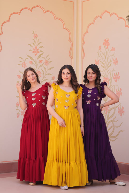Butterfly gowns