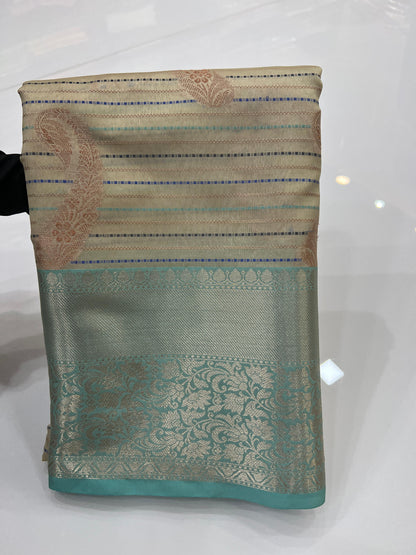 Our New paper silk Banarasi sarees