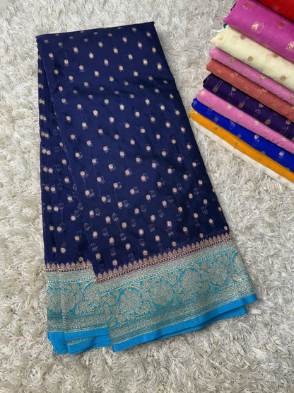 Banarasi Katan soft silk saree luxe