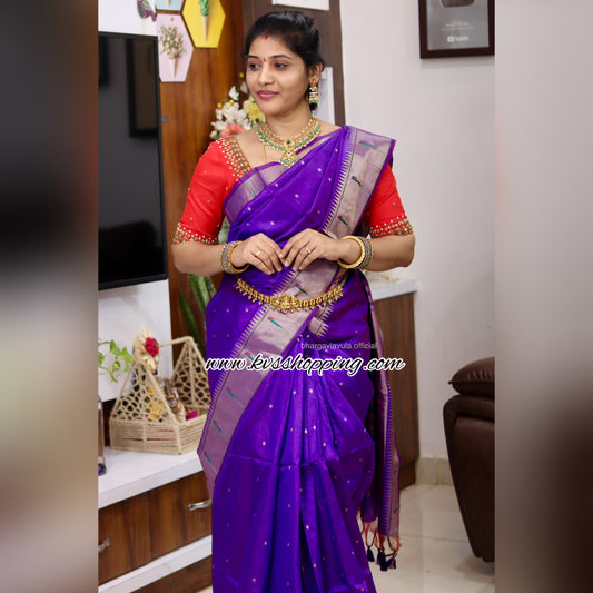 Prefect Festival Collection Meena Paithani
