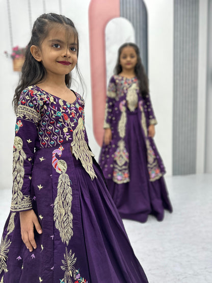 Kids cute peacock Desginer sets