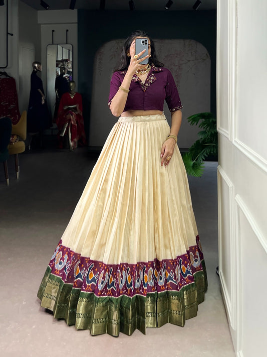 Indo Western Coord sets maggam  Lehenga