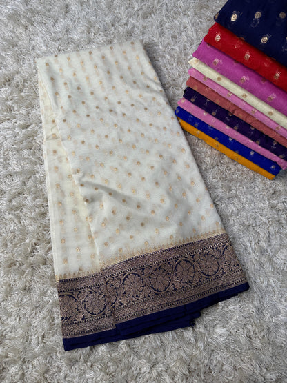 Banarasi Katan soft silk saree luxe