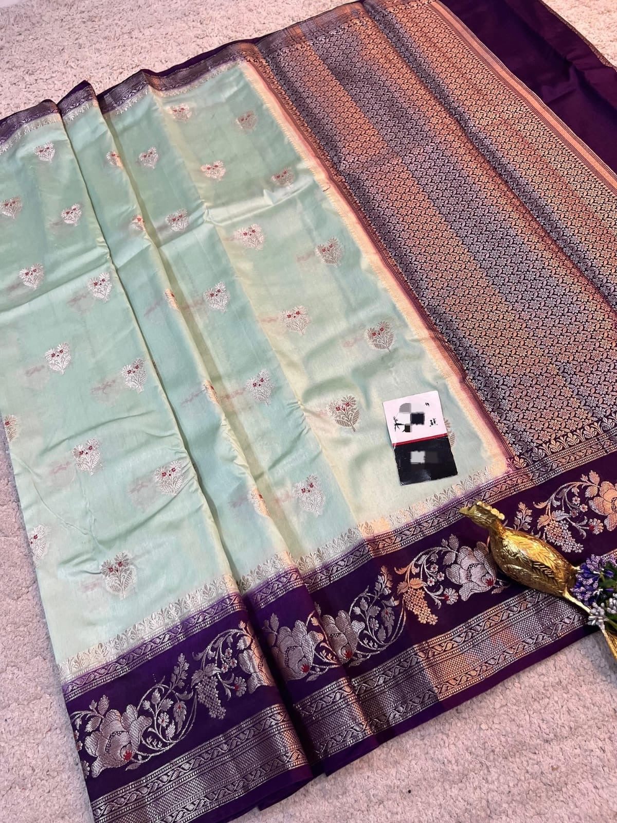 Festival Classic Raw Mango Trendy Saree