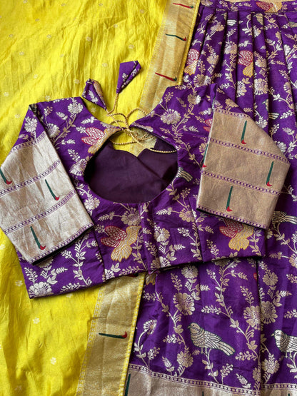 Muniya New Colours Paithani Lehenga