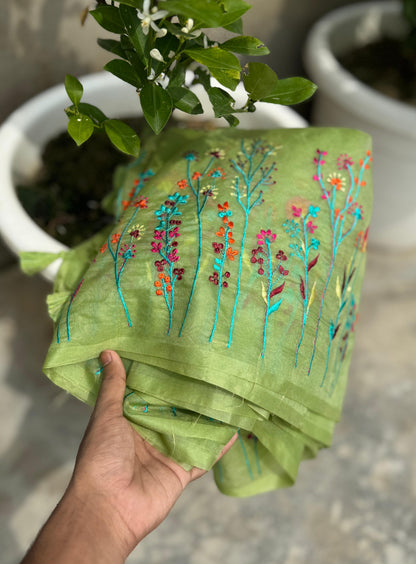 Premium Luxe Banarasi Organza Classic sarees