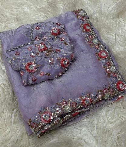 Hand embroidery Haldi Special Elegant Luxe