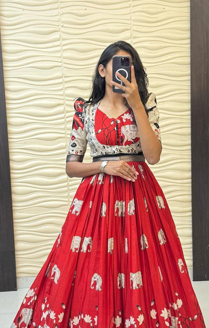 2 in one Use Pichwai Gowns