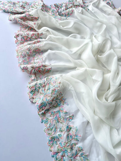 Budget Multi Colour Thread Work