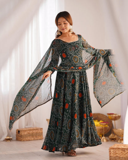 Full long frocks/ gowns chiffon