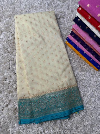 Banarasi Katan soft silk saree luxe