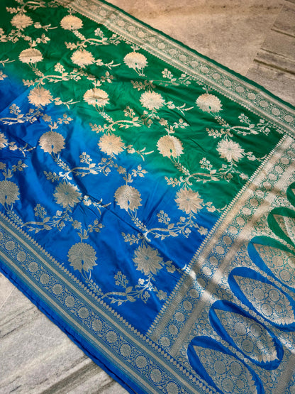 Pure Mashru  Banarasi saree for festival