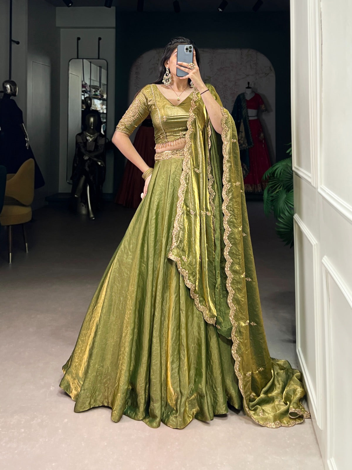 Lehenga Choli Pastel Fendy Traditional sets