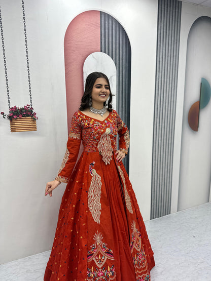 Big Boss, peacock  Degsiner Lehenga