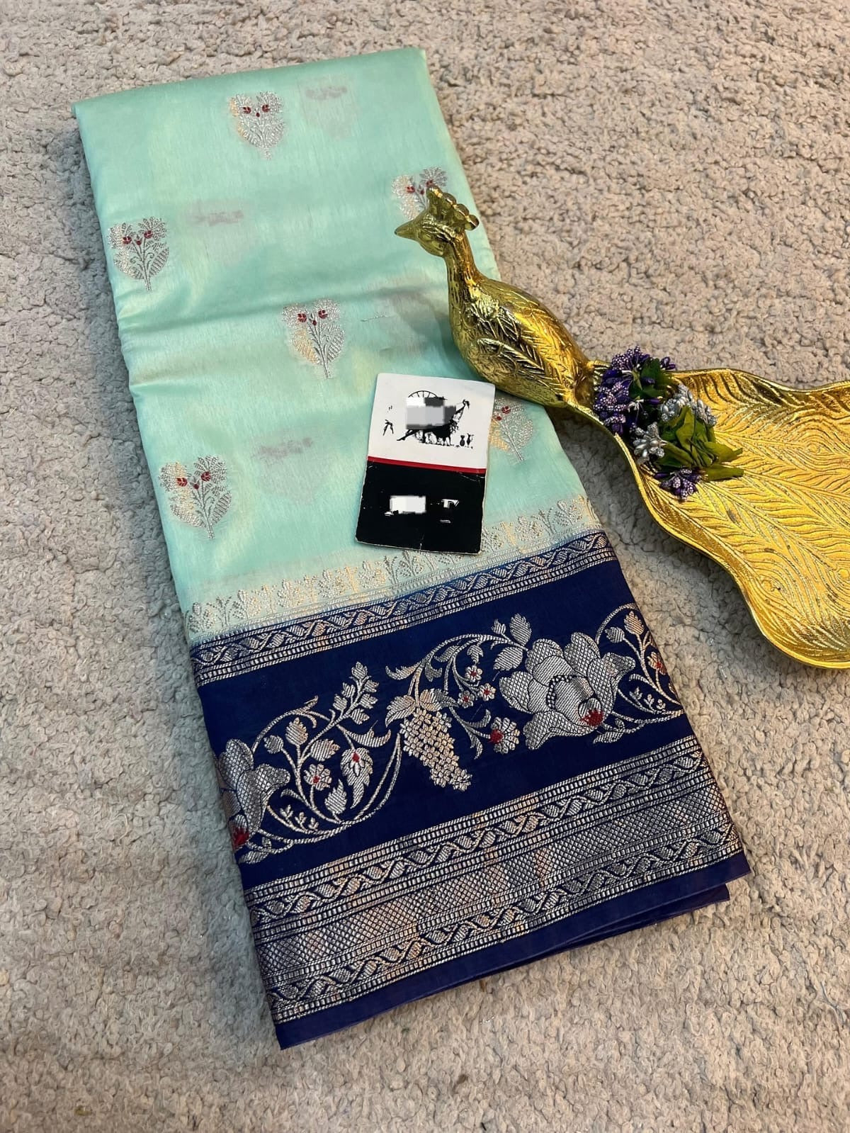 Festival Classic Raw Mango Trendy Saree