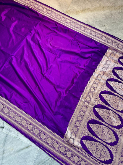 Pure Mashru  Banarasi saree for festival