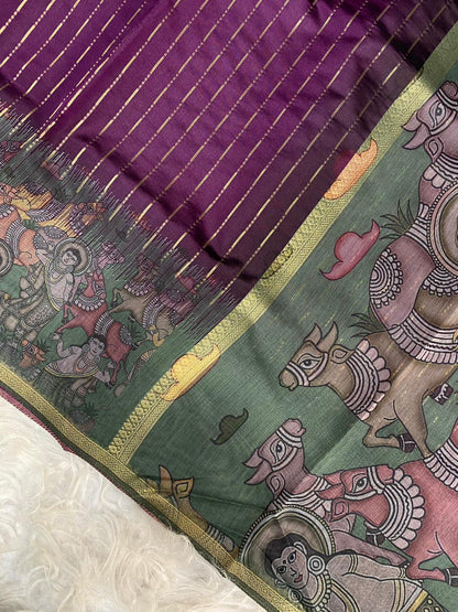 Kalamkari Classic Saree