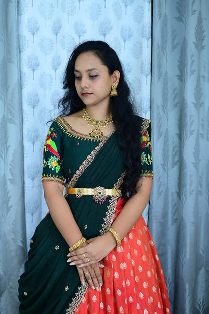 Pure Maggam Lehengas Paithani festival