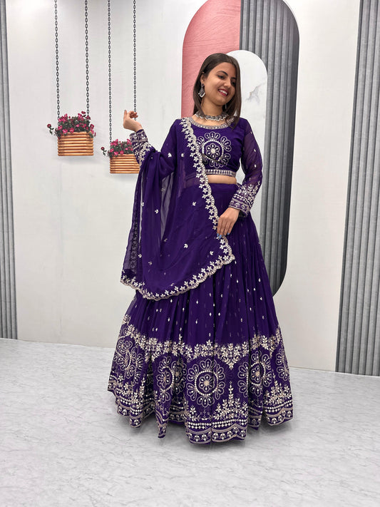 Heavy Georgette Lehengas