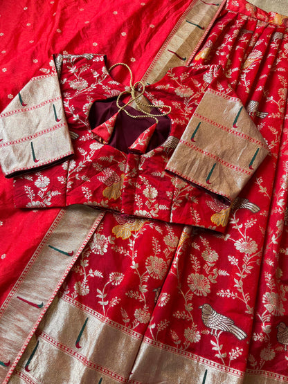 Muniya New Colours Paithani Lehenga