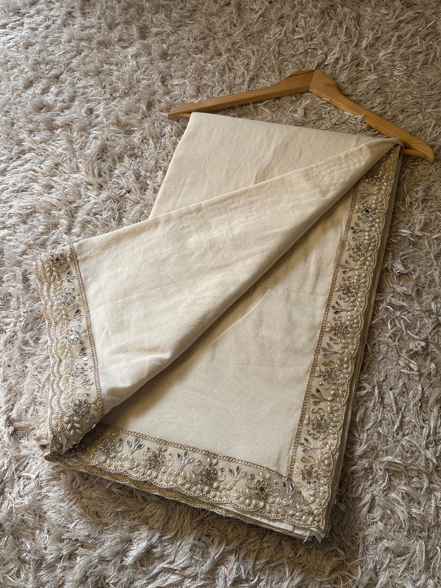 Samantha mam inspired saree with unique lace vintage style