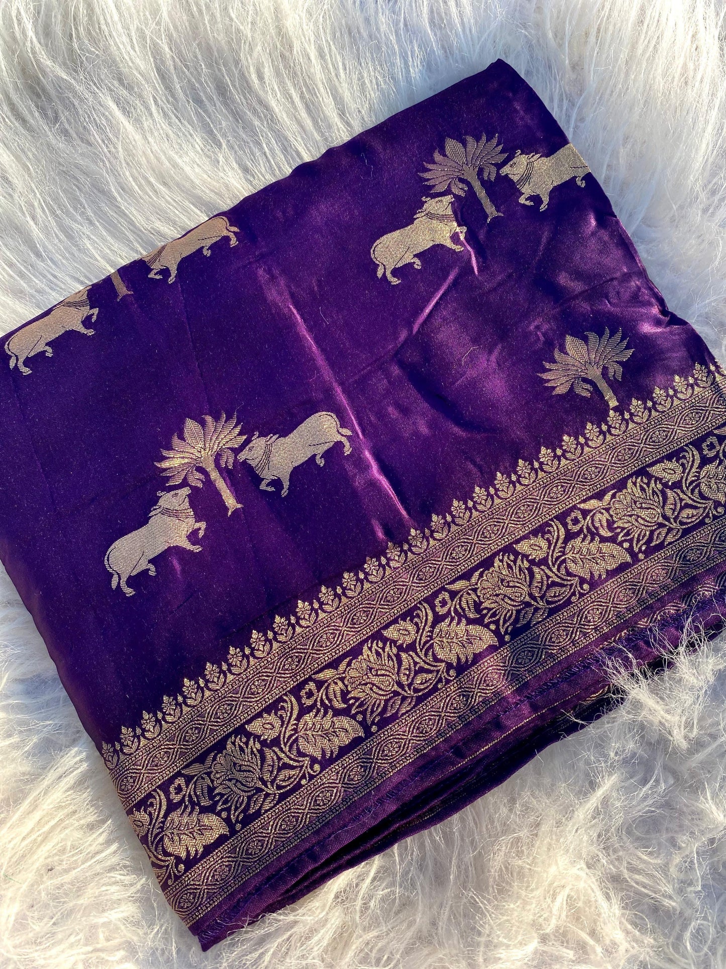 Mushroo pure Pichiwai Classic sarees