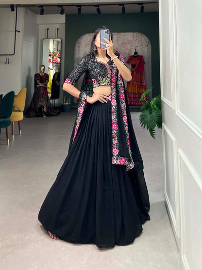 Black Beauty Lehenga