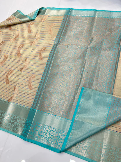 Our New paper silk Banarasi sarees