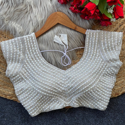 Pearl Stitched Blouse premium