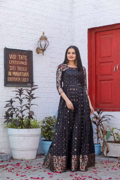 Latest Soft silk Gowns