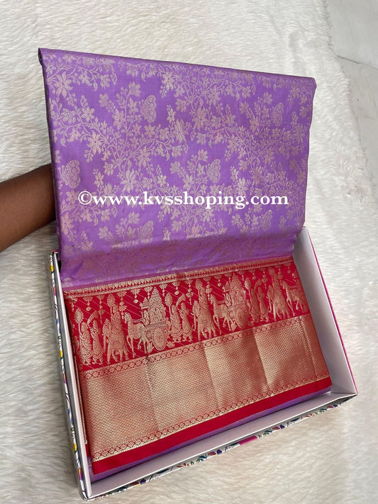 Kanchipuram semi silk Luxe Sarees
