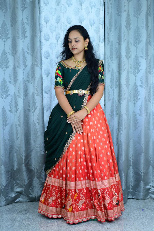 Pure Maggam Lehengas Paithani festival