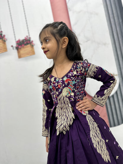 Kids cute peacock Desginer sets