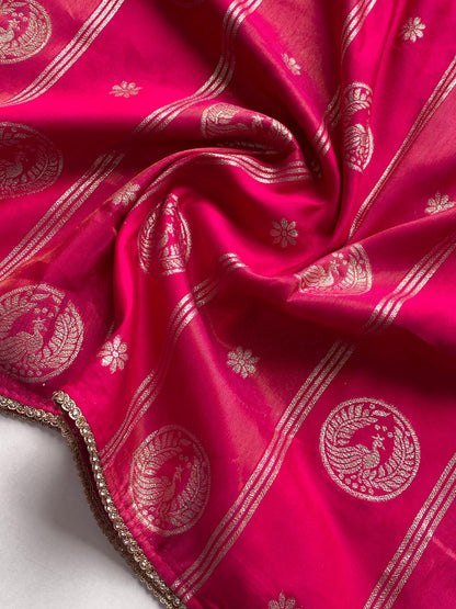Premium Dola Silk Zari Dola Luxe Sarees (Celebrate  inspired)