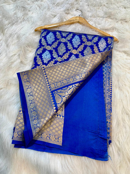 Amabani Mam inspired Banarasi Soft Katan silk