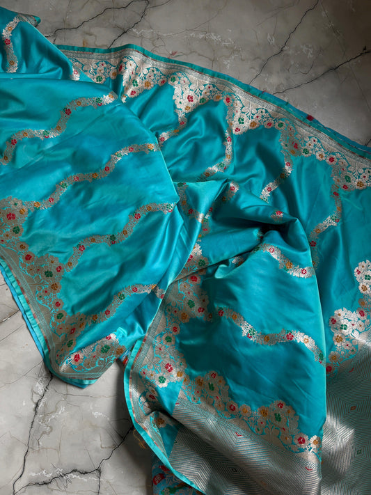 Banarasi Handloom Pure Luxe Mashru silk saree
