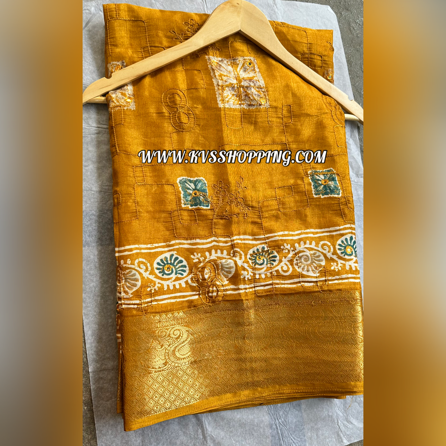 Shiobari With Bandhini soft Muslin Silk Budget saree (celebrate inspired)