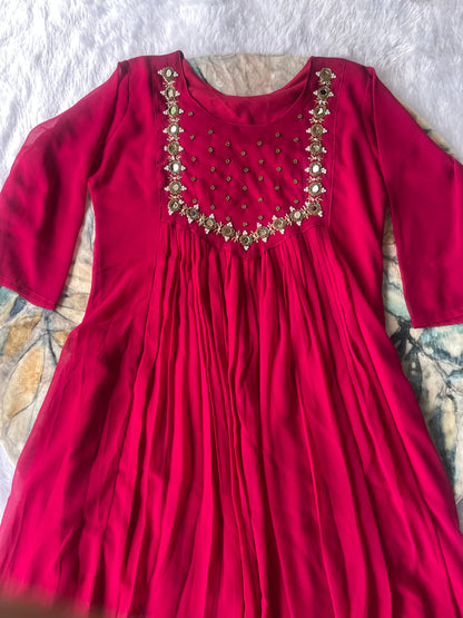 Maggam work Gown