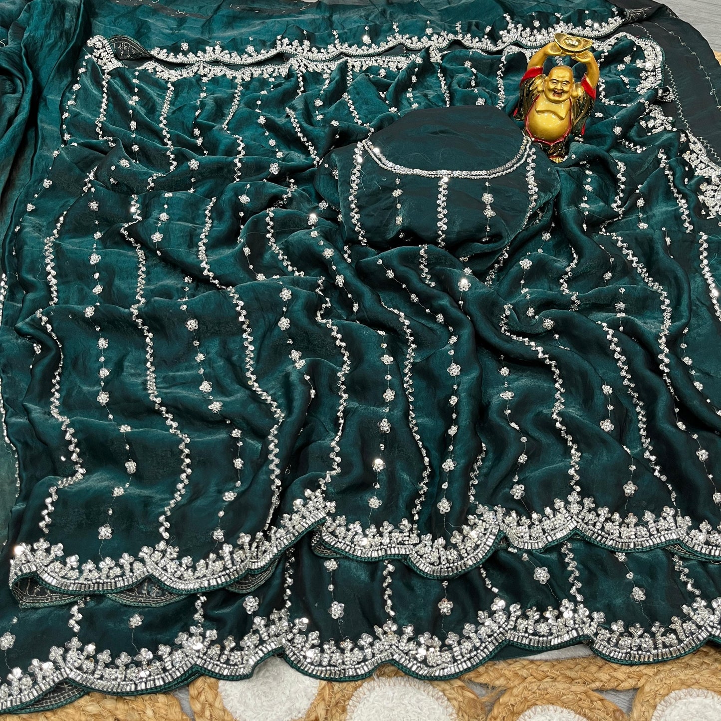 Glamour Trending Handwork luxe  sarees