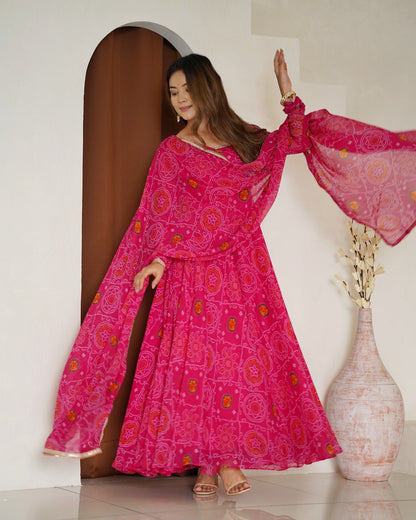 Full long frocks/ gowns chiffon