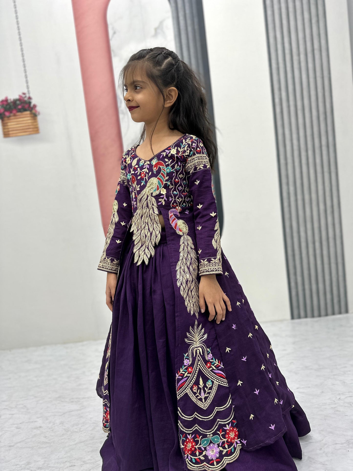 Kids cute peacock Desginer sets