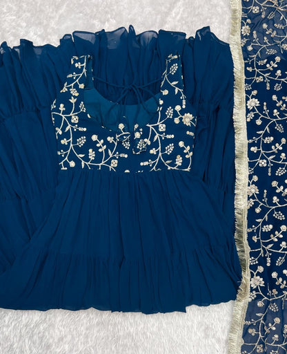 Anarakali Gowns /3 In one Use Set