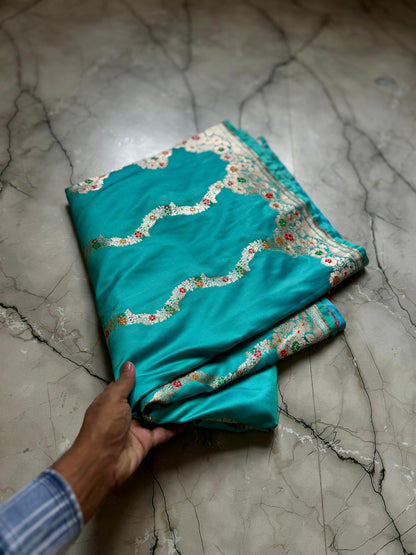 Banarasi Handloom Pure Luxe Mashru silk saree