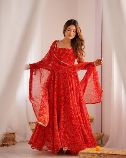 Full long frocks/ gowns chiffon